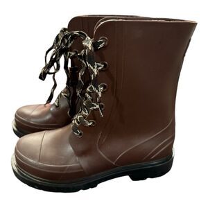 Cougar Madrid Women’s Waterproof Combat Rain
Boot Oxblood Size 7